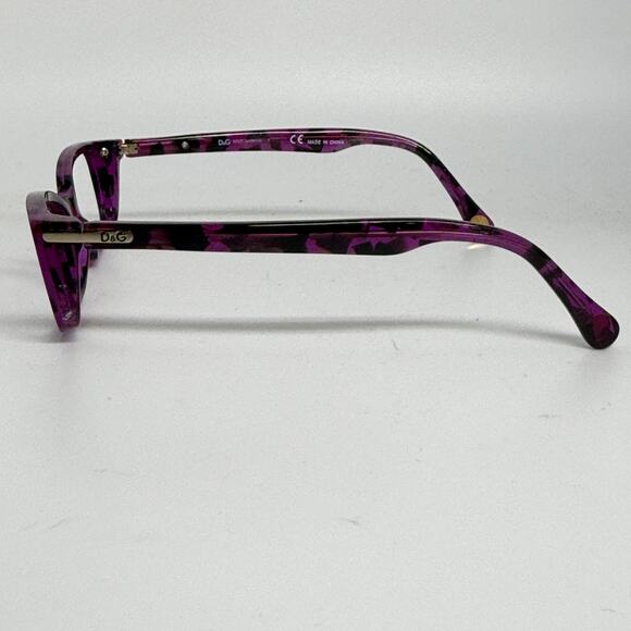 Dolce Gabbana Eyeglasses Frames Purple Black 1219 1777 53-15-135‎ H18800 main image 4